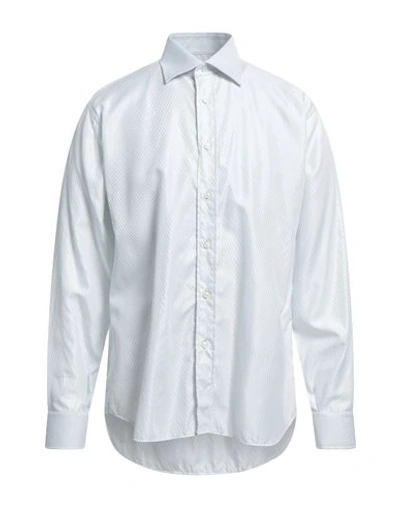 Ingram Man Shirt Light Grey Size 15 ½ Cotton, Viscose