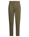 Be Able Man Pants Military Green Size 36 Cotton, Elastane