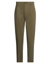 Be Able Man Pants Military Green Size 38 Cotton, Elastane