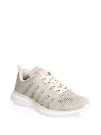 Apl Athletic Propulsion Labs Men's Men's Thermaloom Pro Low-top Sneakers In Champagne White