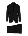 Santaniello Man Suit Jacket Black Size 42 Cotton