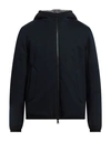 Esemplare Man Jacket Navy Size Xxl Viscose In Navy Blue