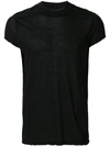 Rick Owens Drkshdw Crew Neck T-shirt In Black