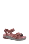 Dansko Racquel Ankle Strap Sport Sandal In Pink