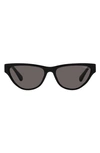Vogue 52mm Cat Eye Sunglasses In Black