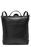 Cole Haan Grand Ambition Leather Convertible Backpack In Black