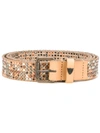 Htc Los Angeles Studded Belt In Neutrals