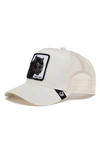 Goorin Bros The Panther Trucker Hat In White