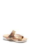 Halsa Footwear Desiree Sandal In Bronze