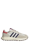 Adidas Originals Retropy E5 Sneaker In Off White/ Blue/ Scarlet
