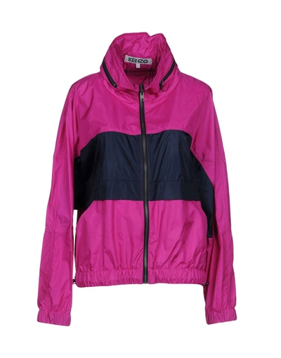 Kenzo Jackets In Fuchsia