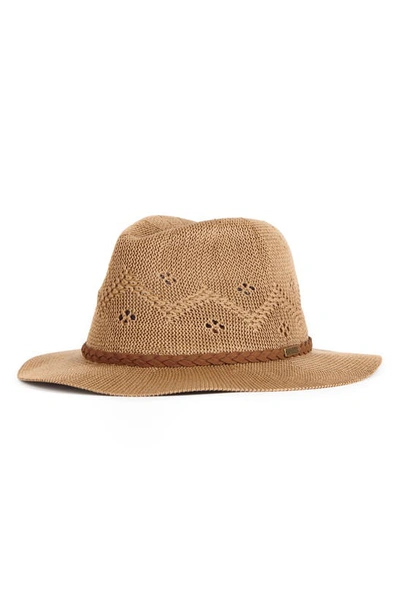 Barbour Flowerdale Trilby Hat In Brown