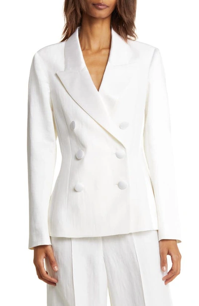 Ted Baker Astaa Tuxedo Jacket In White