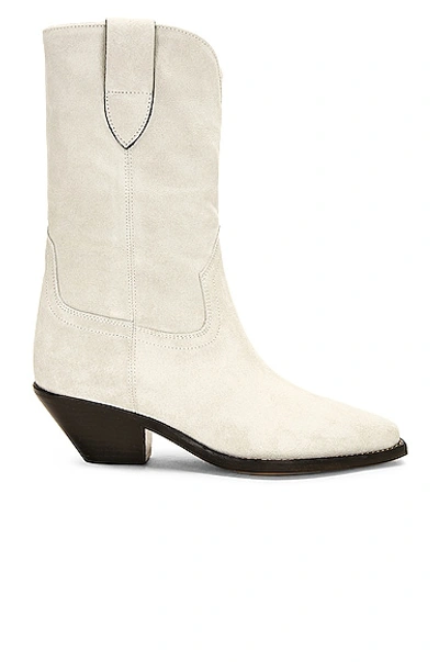 Isabel Marant Dahope Boot In Chalk