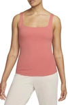 Nike Women's  Yoga Dri-fit Luxe Tank Top In Red