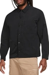 Nike Men's  Sportswear Tech Pack Woven Long-sleeve Shirt In Black