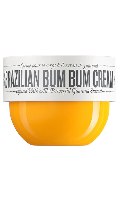 Sol De Janeiro Mini Brazilian Bum Bum Visibly Firming Refillable Body Cream 2.5 oz/ 75 ml In Nero