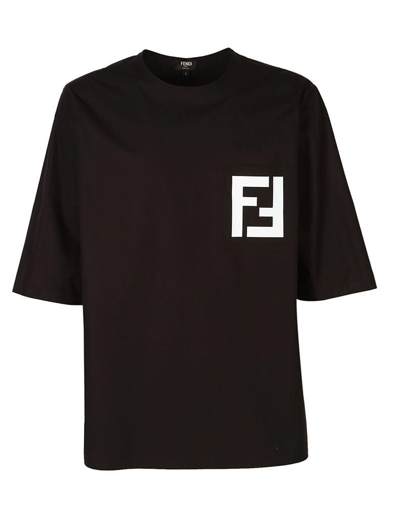 Fendi T-shirt In Nero | ModeSens