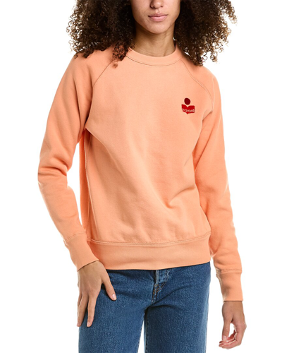 Isabel Marant Etoile Milla Sweatshirt In Orange