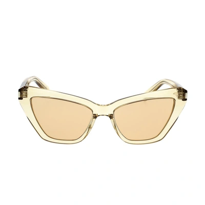 Saint Laurent Eyewear Sunglasses In Transparent