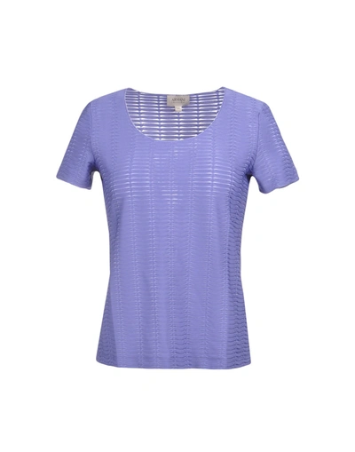 Armani Collezioni T恤 In Light Purple