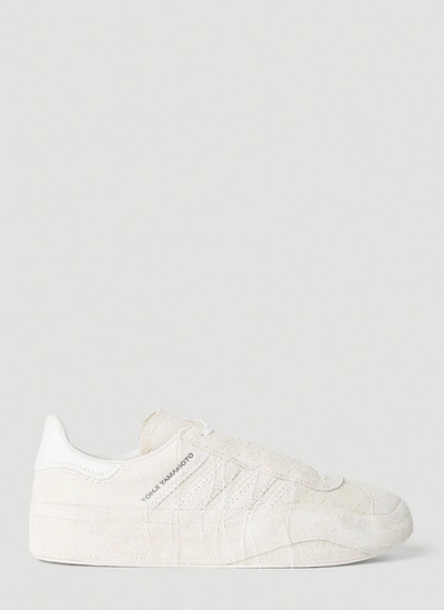 Y-3 Gazelle Trainers Shoes In White