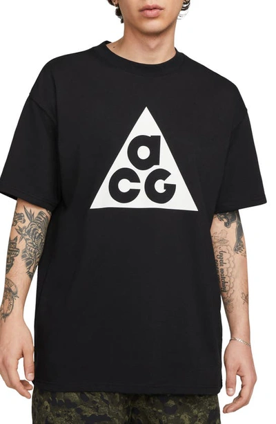 Nike Men's  Acg Short-sleeve T-shirt In Black