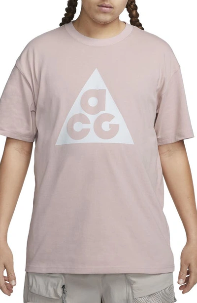Nike Men's  Acg Short-sleeve T-shirt In Pink