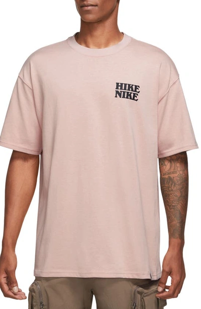 Nike Hike Acg Graphic Tee In Pink Oxford