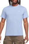 Nike Men's Dri-fit Adv Acg "goat Rocks" Short-sleeve Top In Blue
