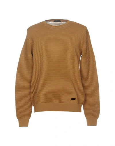 Alessandro Dell'acqua Sweaters In Camel