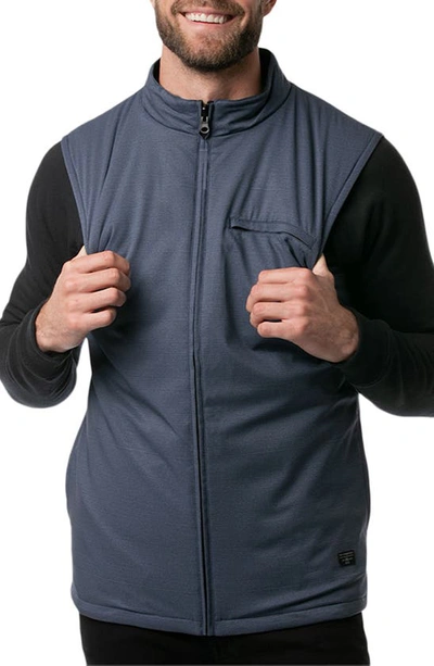 Travismathew Damp Defense Golf Vest In Nightshadow