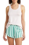 Honeydew Intimates Good Times Short Pajamas In Inhale Stripe