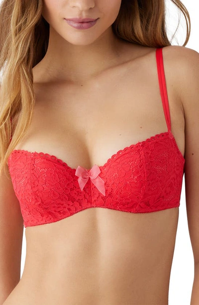 B.tempt'd By Wacoal Ciao Bella Underwire Balconette Bra In Hibiscus