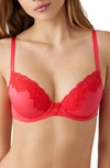 B.tempt'd By Wacoal Always Composed Underwire T-shirt Bra In Hibiscus