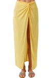 O'neill Hanalei Cover-up Maxi Skirt In Creamsicle