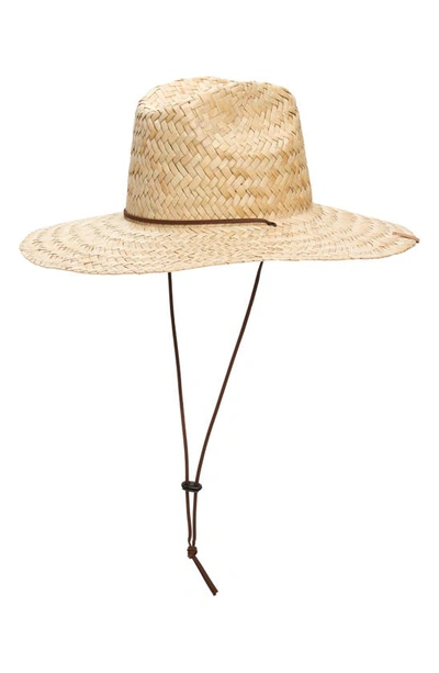 Brixton Bells Ii Straw Sun Hat In Tan/tan
