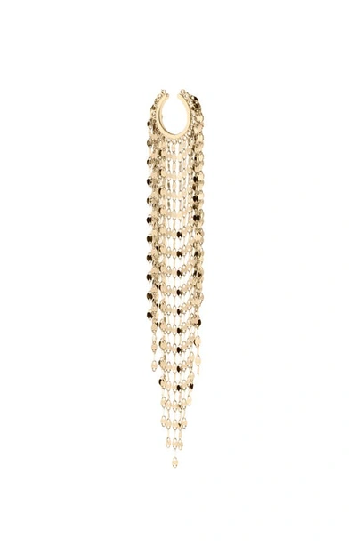 Lana Blake Half-pair 14k Gold Fringe Ear Cuff, Single In Yg