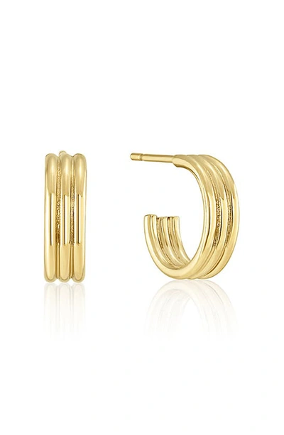 Set & Stones Harlow Hoop Earrings In Gold