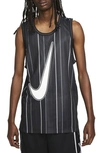 Nike Men's Dri-fit Dna Basketball Jersey In Black
