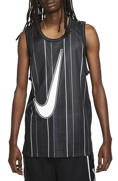 Nike Men's Dri-fit Dna Basketball Jersey In Black