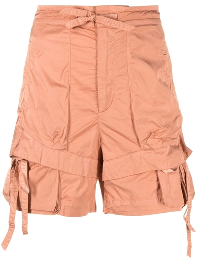 Isabel Marant Drawstring-detail Shorts In Orange