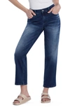 Hint Of Blu Effortless High Waist Boyfriend Jeans In Brooklyn Blue