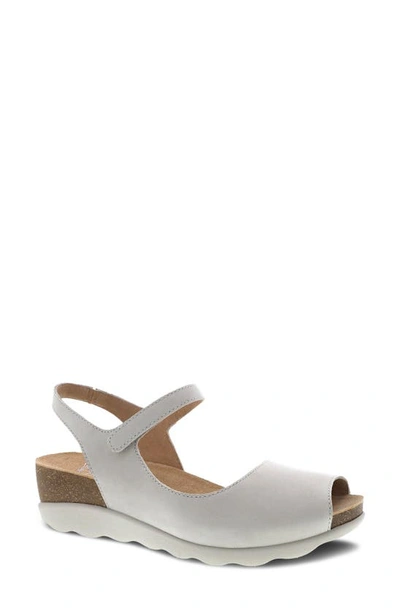 Dansko Marcy Sandal In White