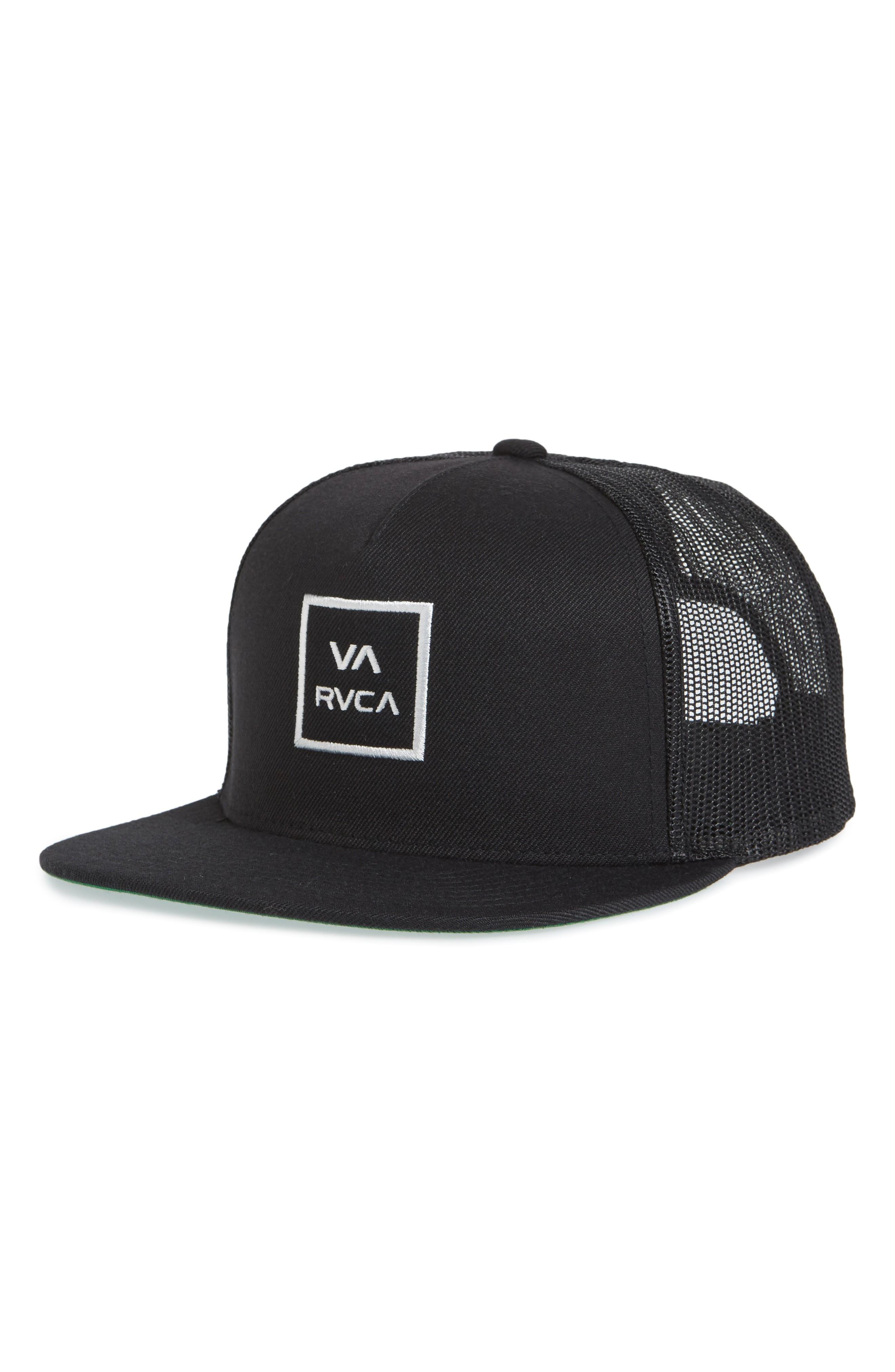 rvca finley trucker hat