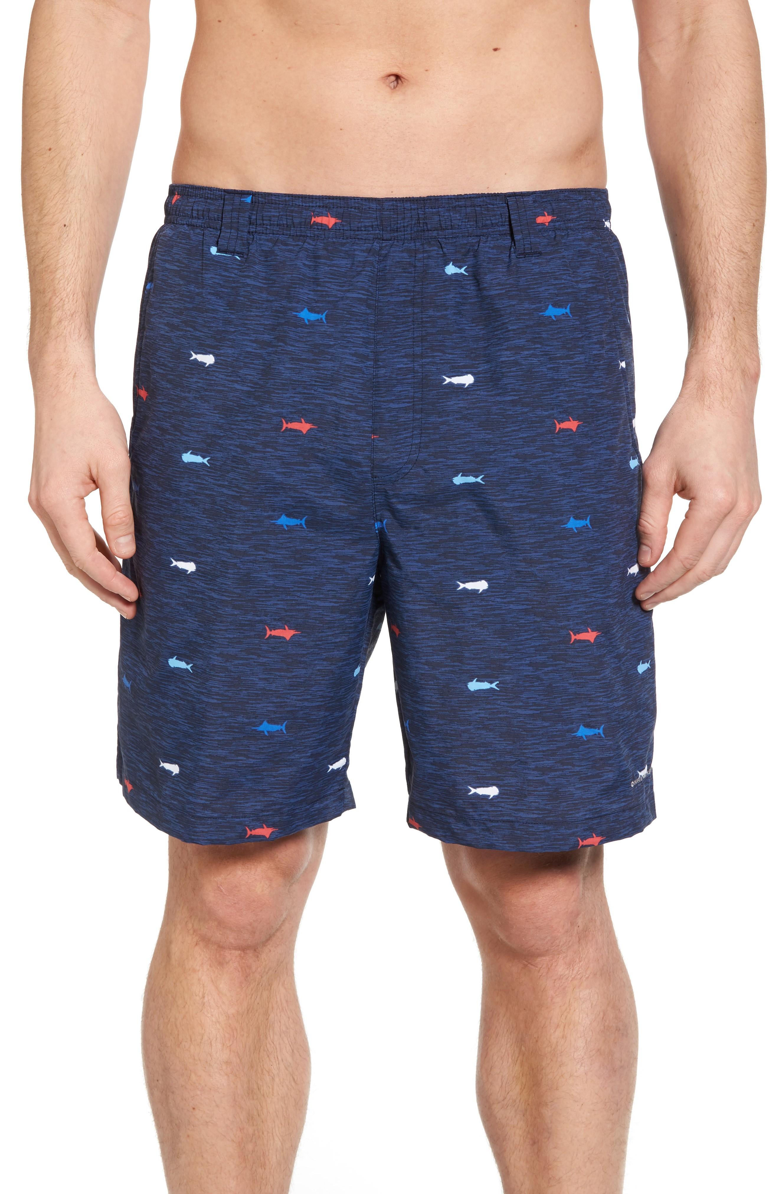columbia pfg swim shorts