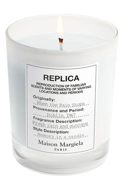 Maison Margiela 'replica' When The Rain Stops Scented Candle 5.8 oz / 165 G Candle