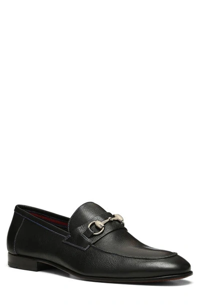 Donald Pliner Ted Bit Loafer In Black