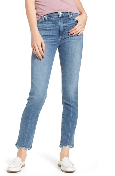 Paige Transcend Vintage - Hoxton High Waist Ankle Skinny Jeans In Zahara