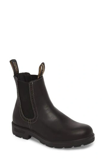 Blundstone Footwear Chelsea Boot In Voltan Black Leather